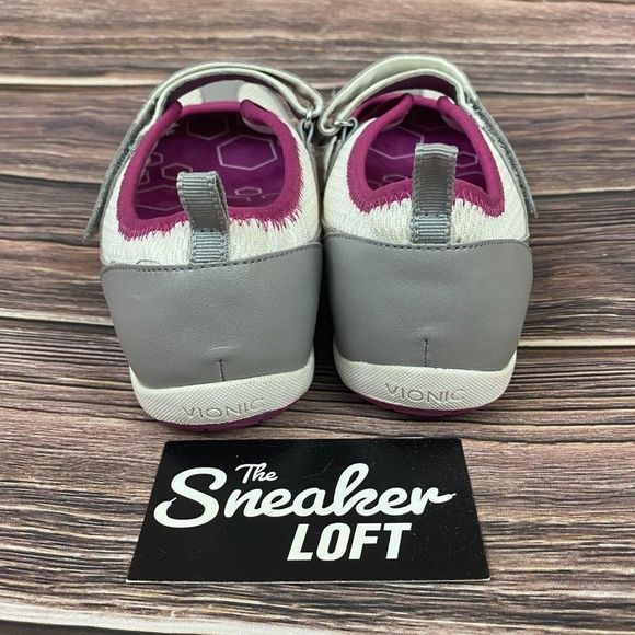 Vionic Ailie Mary Jane Mesh Athletic Shoes - Picture 4 of 8